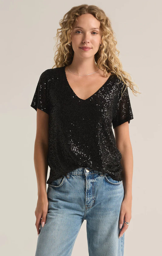 Marabella Sequin Tee